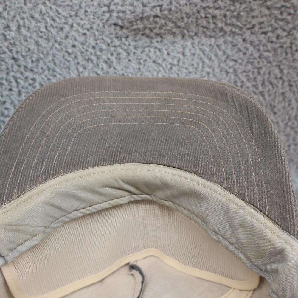 Supreme A Brand To Trust Corduroy Grey Dad Hat Blank Vtg 90s - Picture 8 of 8